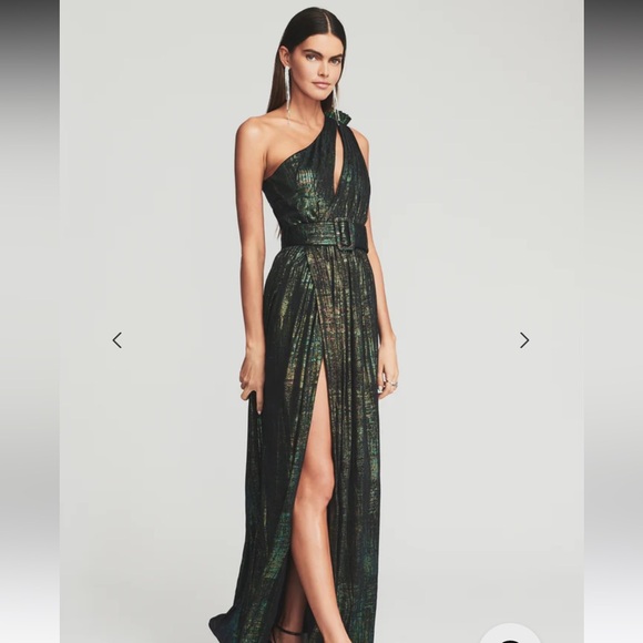 Retrofete Andrea Maxi Gown - Green - Picture 5 of 13